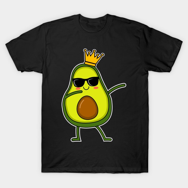 Cute Dabbing Avocado For Boys Kids Dab Dance Gift T-Shirt by HCMGift